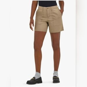 Lee Women's Legendary Utility Short, Oscar Khaki, Size 14M, NWT